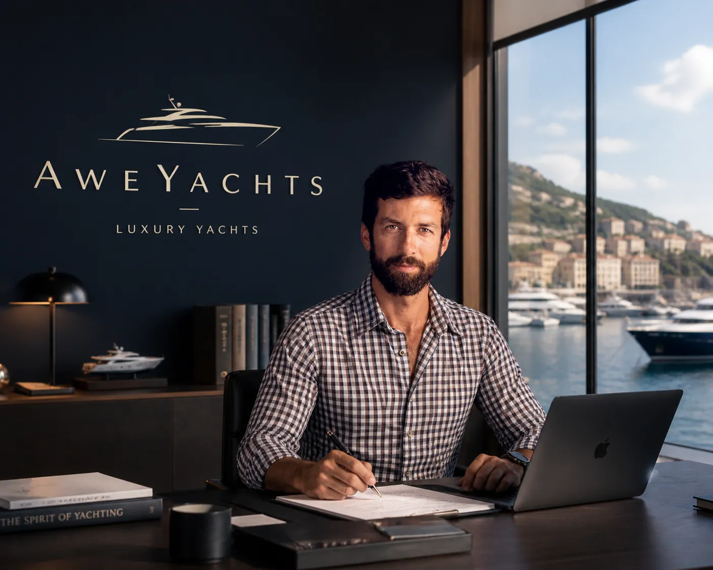 AWE YACHTS luxury brokerage — Alex Bonet Smart, Founder